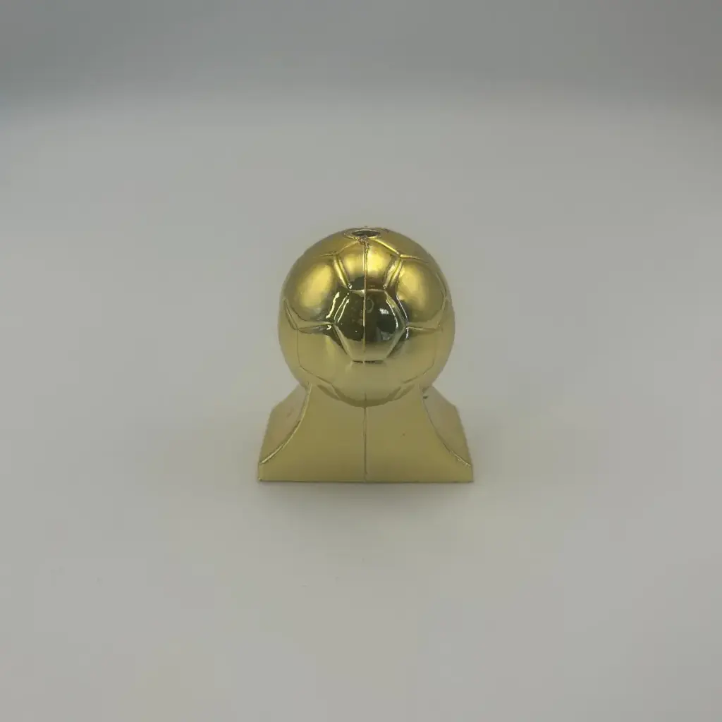 Pelota De Futbol Con Base Oro