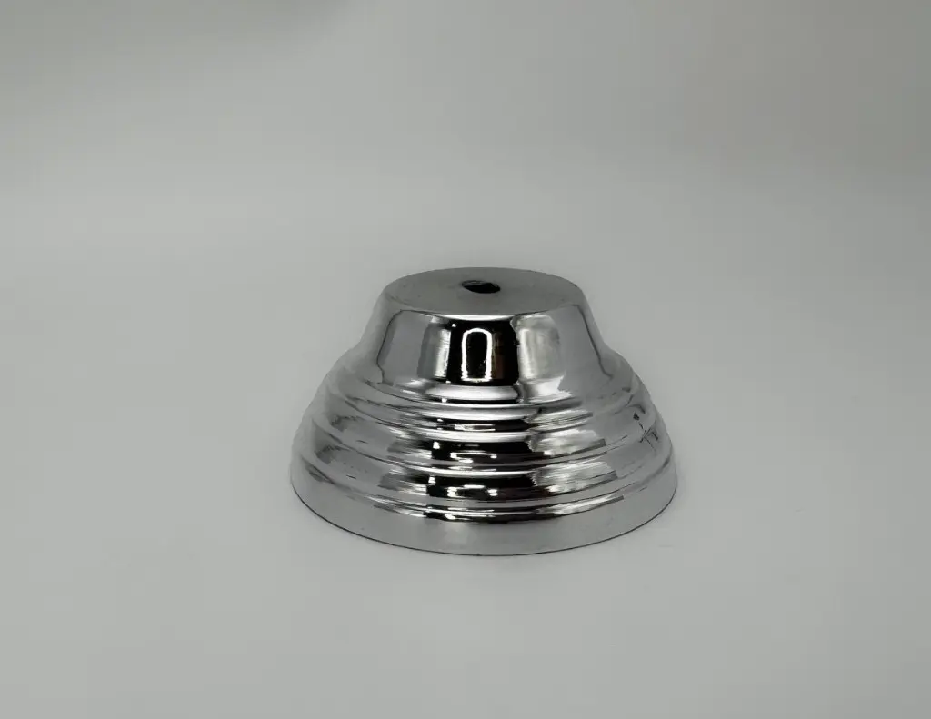Pie Escalonado Nro 3 Diam 90mm Plata