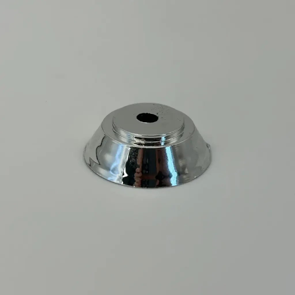 Tapa Baja Diam 32mm Plata