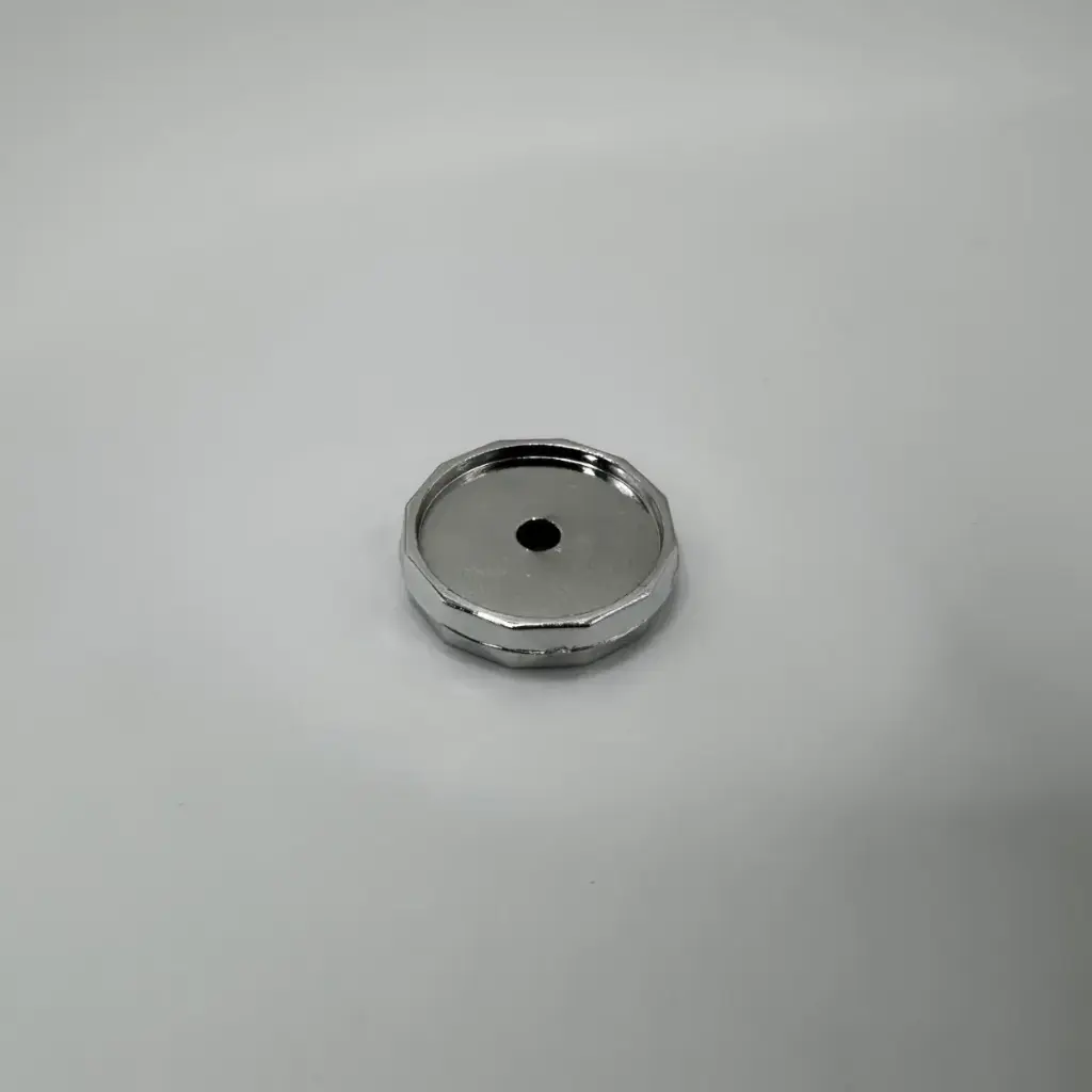 Tapa Facetada 25mm Plata