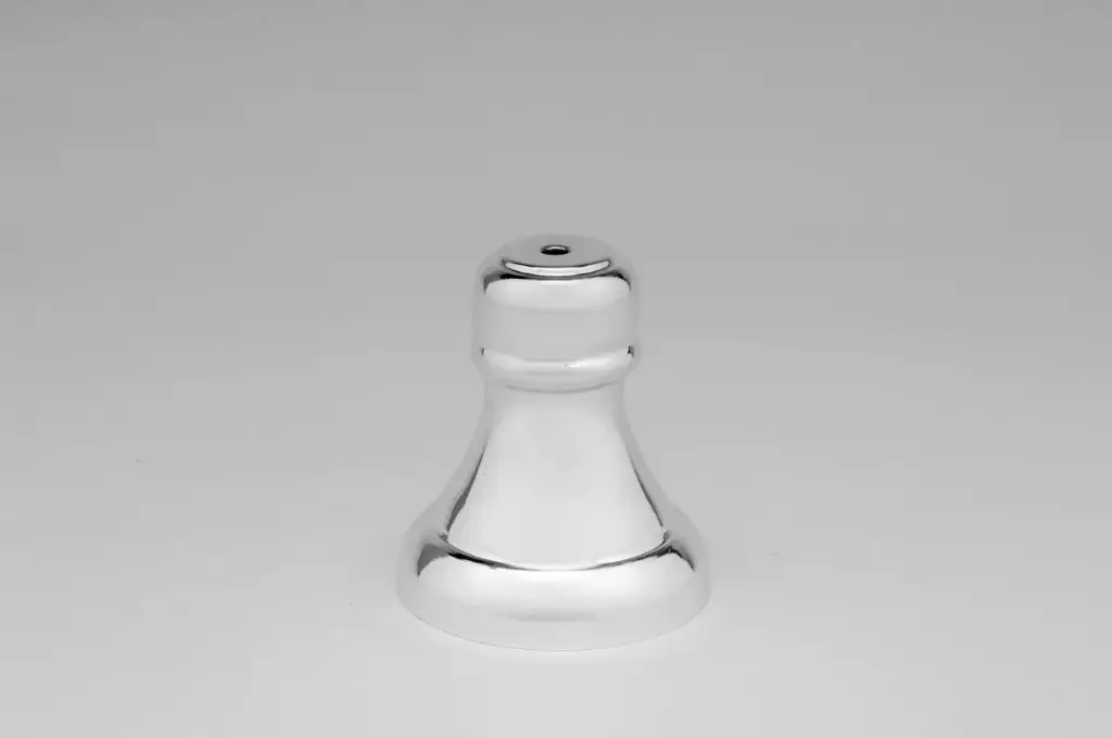 Torre Metal Nro 6 Diam 95mm Plata