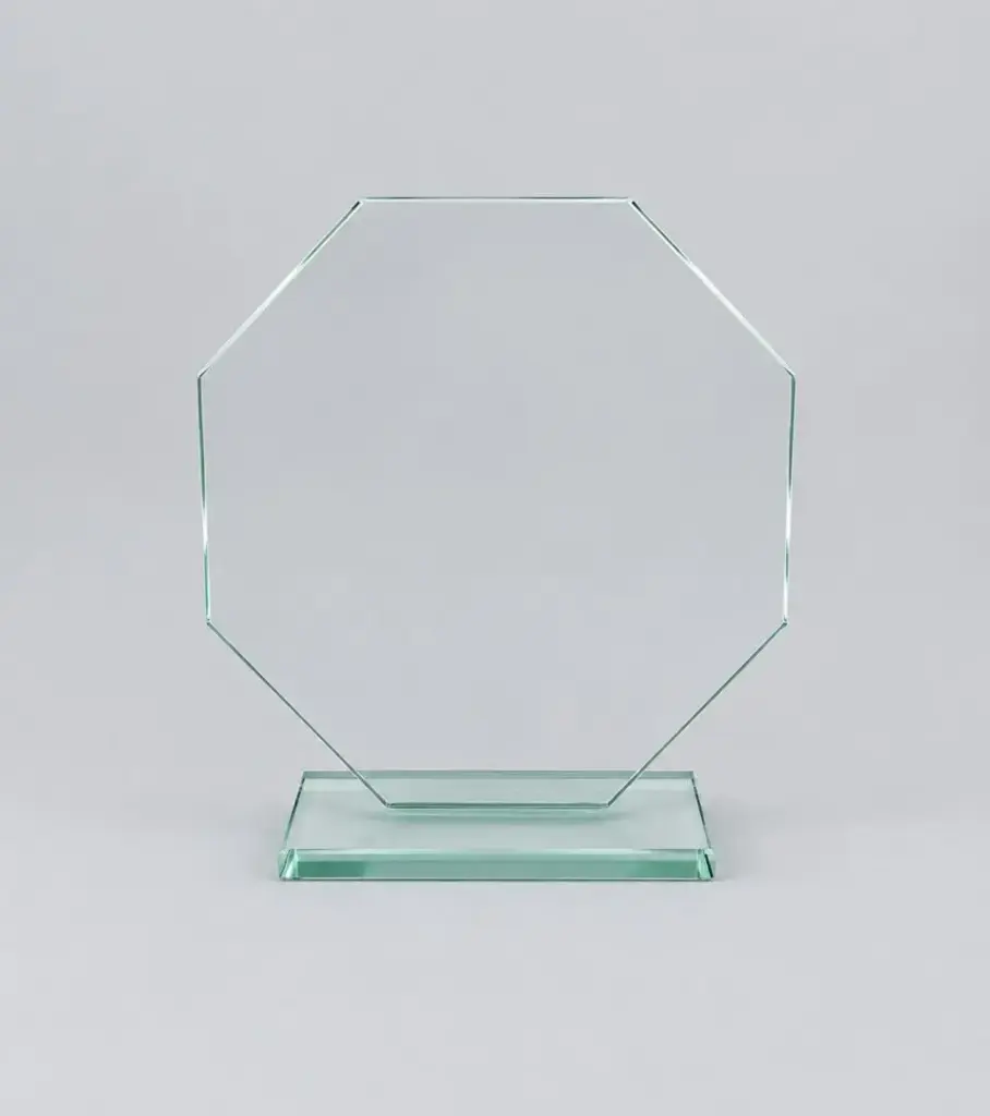 Vidrio Octogonal 14X14 Bde Pulido.