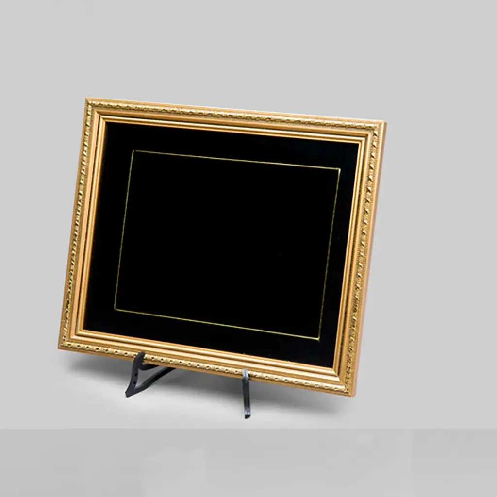 Vitrina Fanal Grande Oro Con Caja 30X25 (Int 25X20)