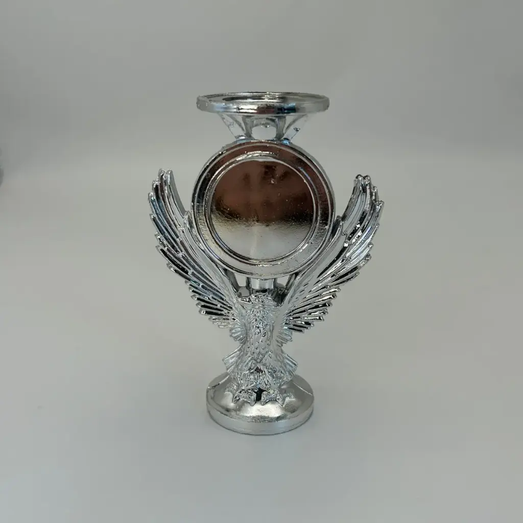 Aguila Con Centro Plata