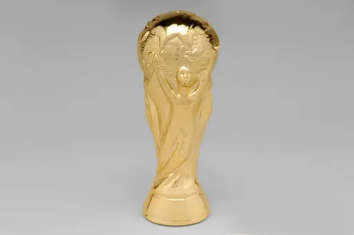 [76000] Copa Del Mundo Dorada  18Cm