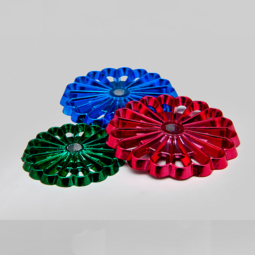 [3623] Flor Grande 65mm Azul