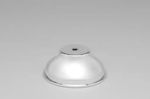 [34101] Pie Bajo Metal Nro 1 Diam 70mm Plata