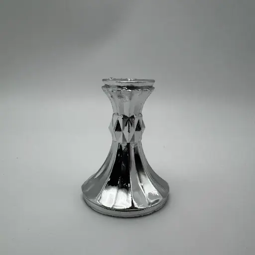 [7701] Pie Diamante Ch Plata