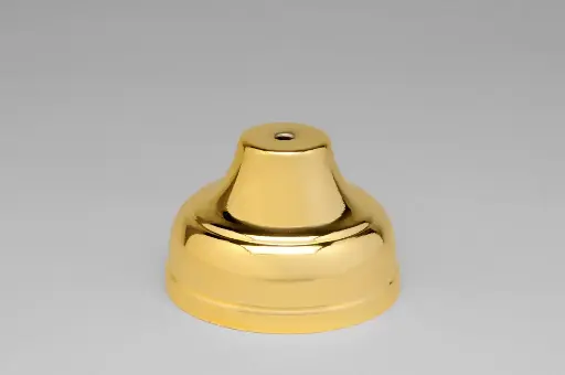 [35100] Pie Medio Metal Nro 1 Diam 60mm Oro