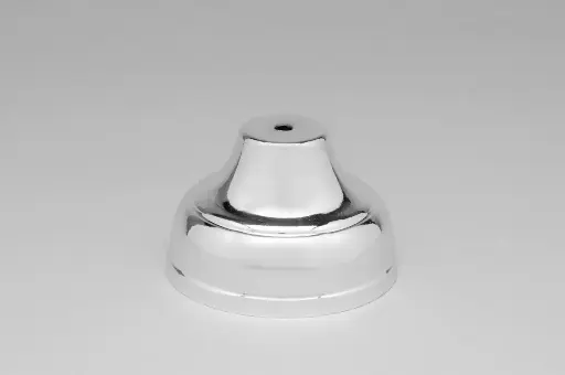 [35101] Pie Medio Metal Nro 1 Diam 60mm Plata
