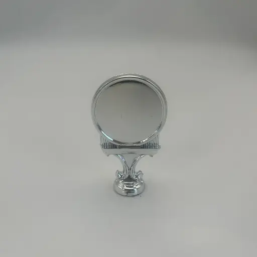 [6201] Portacentro Redondo Plata