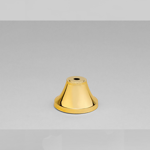 [3000] Tapa Curva Diam 19mm Dorada