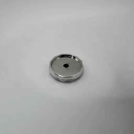 [3701] Tapa Facetada Diam 32mm Plata