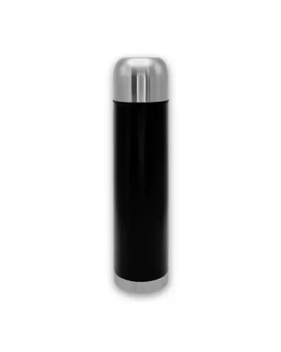 [950280] Termo Bala Acero Negro 1 Lt